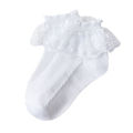 New Style Breathable Cotton Socks Baby Girls Kids Dance lace socks Children Ankle Short Sock White Pink Yellow Baby Girls Sock W41. 