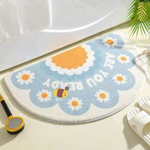 [ReadyStock] Bilik Mandi Permaidani Kasmir Segar Kecil Pad Lantai Tandas Alas Anti-licin Penyerap Air Pad Kaki Tahan Noda Slas Pintu Masuk Rumah