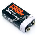Original 9V battery PEAK POWER 9 VOLTS 9 VOLT. 
