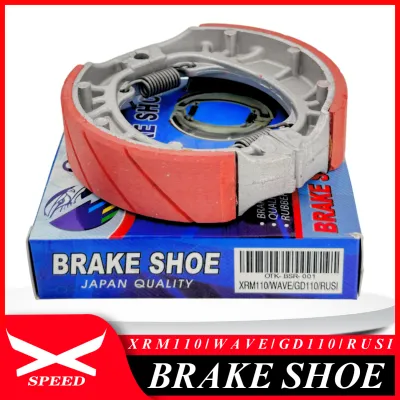 SPEED Motorcycle Brake Shoe Rubberized High Quality Brake Shoe For Motorcycle XRM110/GD110/HD3/BARAKO/RS100/TMX155/MIO/CT100/CLICK Wholesale Brake Shoe