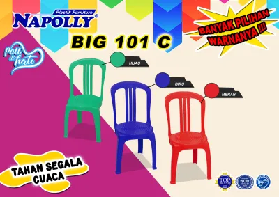 PAKET 10 KURSI NAPOLLY BIG 101 KURSI PESTA HAJATAN [KURACC]