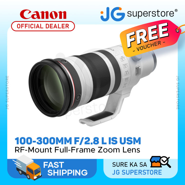 Canon RF 100-300mm L IS USM Zoom Lens with Full Frame Sensor