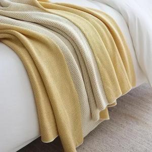 【Super low price】American Throw Blanket Luxury Home Decor Sofa Cover Knitted Nap Bed Blanket Bedroom Bedspread Warm Boho Shawl Bed Cover