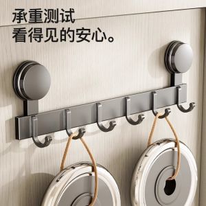 Suction Cup Hooks Strong Absorption Wall Suction Cup Rotating Long Hooks