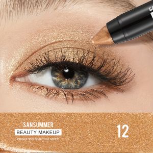 Seven Colors Waterproof Pearlescent Smooth Eye Shadow Stick