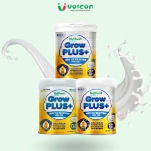 Sữa bột Nutifood Grow Plus+ Vàng (Sữa non) Tăng cường hệ miễn dịch cho bé Lon 800g