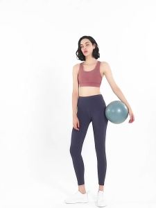 Al0-yoga Cross-border New European and American Double-sided Brushed Bare-feel High-waist Hip-lifting Peach Hip Sports Fitness Pants Yoga Pants for Women -ALO