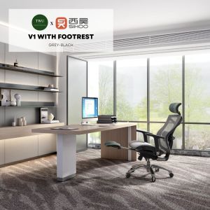 SIHOO V1 with Built-In Footrest Ergonomic Office Computer Gaming Chair with 2 Year Warranty | Office Furniture | Sihoo Official