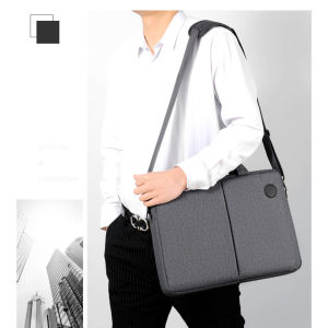 Laptop Carrying Case 15.6-Inch Laptop Bag Durable Water-Repellent Fabric with Strap Business Casual 30x41x6 cm