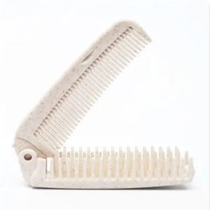 ERYRG Massage Foldable Hair Comb Detangling Anti-Static Hair Brush Creative Hotel Travel Folding Comb Hairdressing Tools