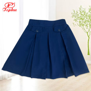 Chân váy học sinh có quần bên trong có túi đựng đồ đồng phục đi học lưng chun phía sau có size lớn đến 65kg hiệu Amazing