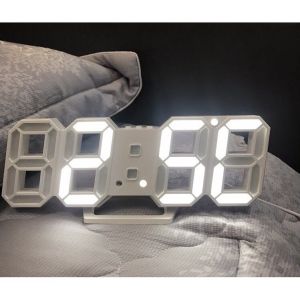 [ SALE SỐC ] ĐỒNG HỒ LED TREO TƯỜNG - ĐỒNG HỒ ĐỂ BÀN 3D PHONG CÁCH HÀN QUỐC ĐỒNG HỒ LED VÀ CỦ SẠC