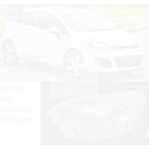1PAIR FOR KIA RIO Hatchback 2012 2013 2014 2015 2016 HEADLAMP COVER / HEADLIGHT COVER / HEADLAMP / HEADLIGHT