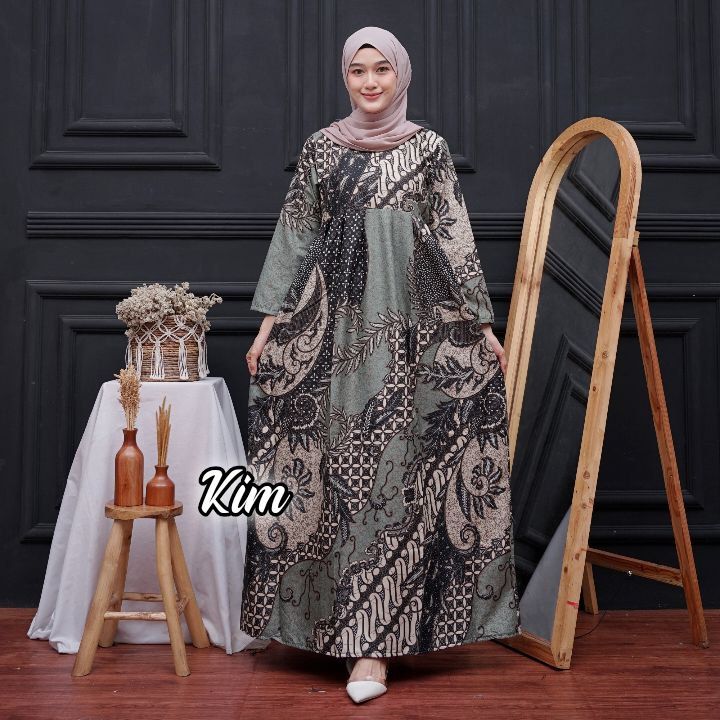 firin batik collection) GAMIS BATIK FASHION KEKINIAN TERBARU