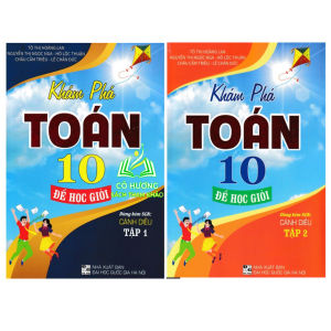 Sách - Com Bo Khám Phá Toán Lớp 10 Để Học Giỏi Tập 1 + Tập 2 ( Dùng Kèm SGK Cánh Diều)