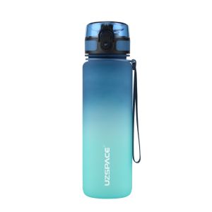 Uzspace Tritan Material US FDA Certified Negative Ion Gradient Colour Water Bottle