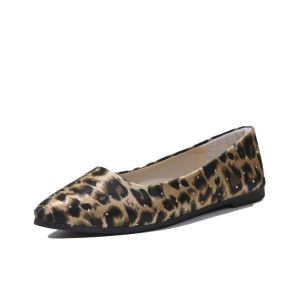 [Free Shipping] 2026 Spring New Collection: Korean-Style Fashionable Low-Heeled Pointed-Toe Flats Available In Small And Large Sizes WomenS Shoes