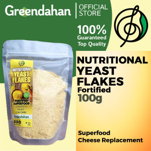 Greendahan Nutritional Yeast Flakes 100g | 250g -  Fortified NON- FORTIFIED - Organic Keto/Low Carb Friendly