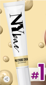 NY Bae PRO Strobe Cream Primer + Highlighter + Moisturizer Glowing Korean Skin 12g