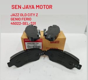 BRAKE PAD FRONT KAMPAS REM DEPAN JAZZ GD3 IDSI CITY GD8 BRIO 45022-SEL-T01