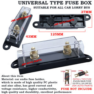 J114S26 UNIVERSAL TYPE FUSE BOX FOR ALL CAR LORRY TRUCK BUS