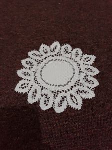 Taplak Kecil Alas Piring Vas Bunga Bundar Ukuran Bulat 20 cm