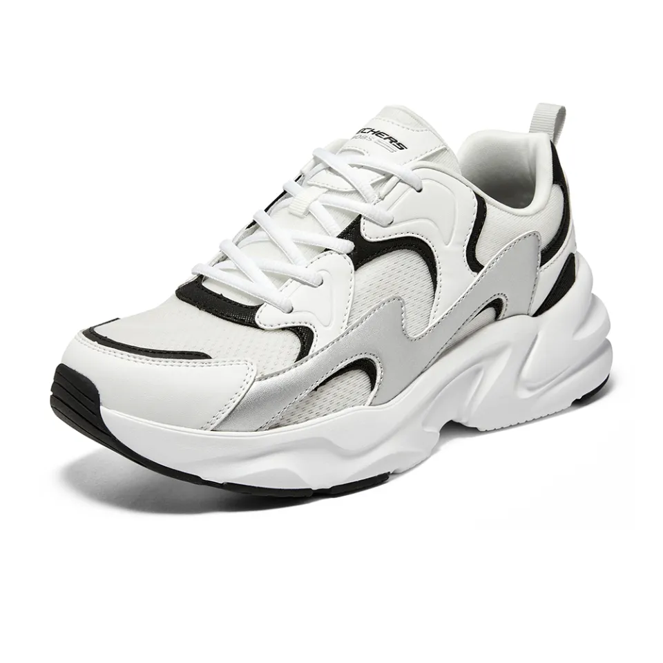 Skechers Men BOB'S Sport Bobs Bamina Shoes 118321-WBKS