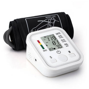 Alat ukur tensi monitor tekanan darah tensimeter digital portable murah Electronic Pressure Monitor With Voice