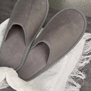 Slippers For Five-Star Hotels Guesthouses And Beauty Salons Thickened Large Size Non-Slip For Home Use And Entertaining Guests