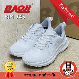 [🥇ของแท้100%🚚ส่งเร็ว🆓ฟรี...ถุงเท้า 1 คู่] BAOJI รองเท้าผ้าใบชาย รองเท้าทำงานผู้ชาย รองเท้ากีฬาชาย รุ่น BJM745 หล่อเท่ นุ่มเบา สบายเท้า