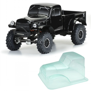 LCG RC Pickup Trunk Body Shell Transparent Shell Modified Part 313mm Wheelbase for SCX10 TRAX4 1:10 RC Car Accessories
