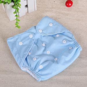 EF Popok Kain Bayi Kancing Warna Polos Cloth Clodi Diaper Dapat Dicuci Reusable