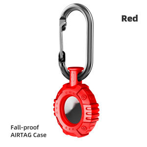 Airtag Case TPU Shockproof Cover For Airtags Tracker Anti-lost Air Tag Keychain Accessories Airtag Sleeve