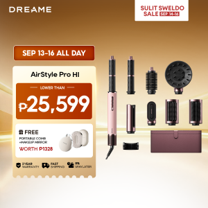 [New] Dreame AirStyle Pro HI Smart Air Styler AI One-Touch Auto-Curling Wand 8-in-1 Hair Dryer