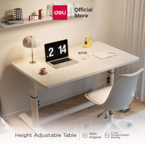 Deli Meja Kerja / Meja Belajar Ketinggian Dapat di Adjust / Adjustable Office Table 100 CM Kapasitas 150 KG E91515