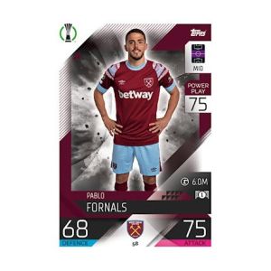 West Ham United 2022/23 Match Attax Football Club Cards