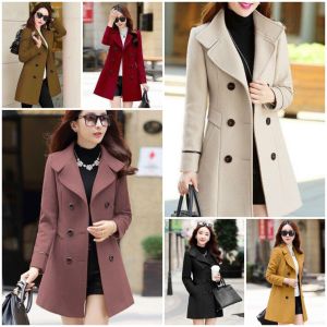 [HCM]Áo khoác dạ viền mảu cổ xẻ BEYEU1688 - BY4370B