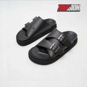 ZAVISION sandal wanita wedges terbaru kekinian sandal cewek hak tinggi 5cm korea style premium quality sandal seira Hitam