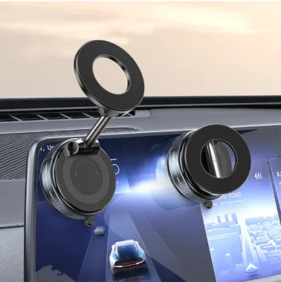 Giá đỡ điện thoại ô tô - Từ tính hút chân không - Xoay 360° gấp gọn - Sử dụng đa năng