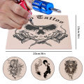 12pcs Tattoo Practice Skin 20*15cm Double Sides Fake Tattoo Skin Professional Tattoo Accessories ,Tattoo Skin Practice For Beginners And Experienced Tattoo Artists Tattoo Set Tattoo Tool (0.12CM Thick). 