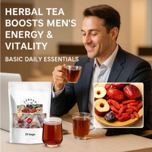 💁Ginseng Mulberry Men S Five Treasure Tea Nourishes Essence Strengthens the Body Strengthens the Essence Strengthens the Foundation and Improves Male Endurance and Long Lasting Health人参五宝茶