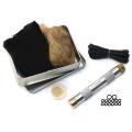 Brass Piston Fire picker xách tay đánh lửa Piston Súng hữu ích nén khí lửa ống dụng cụ sinh tồn cho du lịch ngoài trời. 