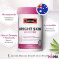 Swisse Beauty Bright Skin Booster 60 Capsules (With Nicotinamide, Pomegranate & Astaxanthin) [Support Collagen Formation] (EXP:06 2027). 