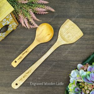 Custom Engrave Ladle / Custom Ukir Nama di Senduk/sudip