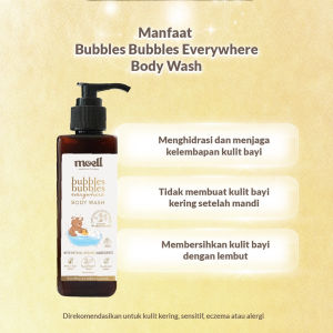 Moell Hair Lotion Body Lotion Multipurpose Balm Shampoo Body Wash Skincare Perawatan Bayi dan Anak