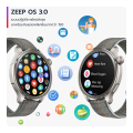 Amazfit Balance 46mm Smart Watch มี AI Fitness Coach ตรวจจับการนอนและสุขภาพ 24 ชม. Dual-Band GPS, Bluetooth Call. 