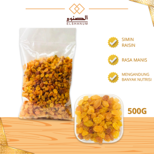 kismis Golden Raisin Peremium warna kuning fres 500 gr Oleh - Oleh Haji Dan Umroh Shabani Store