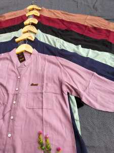 blus wanita bahan rayon twill