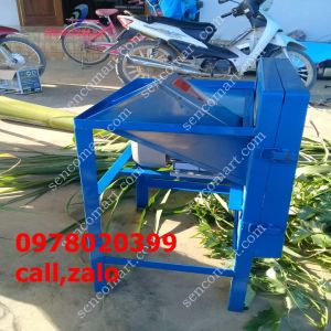 Máy băm cỏ voi inox 4 chân băm rau bèo