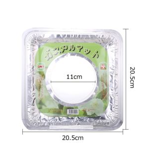 Bộ 10 Tờ Giấy Bạc Lót Bếp Gas Lót Bếp Ga Bằng Nhôm Chống Dầu Mỡ Tiện Dụng-HAUSE